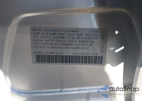 2009 Volkswagen Rabbit S from USA, damaged, VIN WVWDA71K59W142541